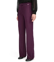 Calvin Klein Soft Ponte Wide Leg Pant