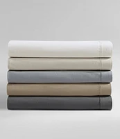 Calvin Klein Solid Washed Cotton Percale Sheet Set