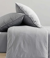 Calvin Klein Solid Washed Percale Comforter Mini Set