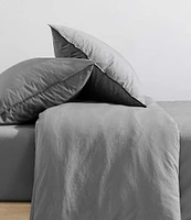 Calvin Klein Solid Washed Percale Comforter Mini Set