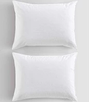 Calvin Klein Solid Washed Percale Comforter Mini Set