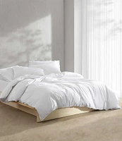 Calvin Klein Solid Washed Percale Comforter Mini Set