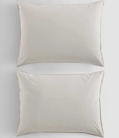 Calvin Klein Solid Washed Percale Comforter Mini Set