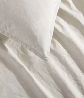 Calvin Klein Solid Washed Percale Comforter Mini Set