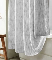 Calvin Klein Speckled Waffle Shower Curtain