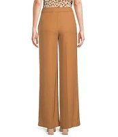 Calvin Klein Stretch High Waisted Coordinating Wide Leg Pants