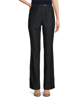 Calvin Klein Stretch Slim Leg Hem Slit Pants