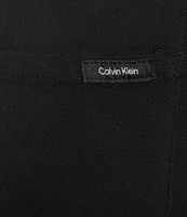 Calvin Klein Stretch Twill 4-Pocket Mid Rise Straight Leg Ankle Pants