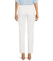 Calvin Klein Stretch Twill 4-Pocket Mid Rise Straight Leg Ankle Pants