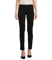 Calvin Klein Stretch Twill 4-Pocket Mid Rise Straight Leg Ankle Pants