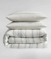 Calvin Klein Strie Stripe Cotton Yarn Dye Comforter Mini Set