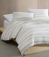 Calvin Klein Strie Stripe Cotton Yarn Dye Comforter Mini Set