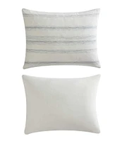 Calvin Klein Strie Stripe Cotton Yarn Dye Comforter Mini Set