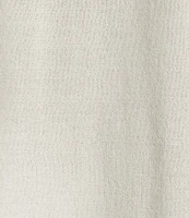 Calvin Klein Sweater Knit Crew Neck Short Sleeve Relaxed Fit Blouse