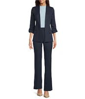 Calvin Klein Textured Mock Neck Sleeveless Top