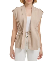 Calvin Klein Tie Waist Vest