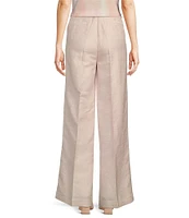 Calvin Klein Twill Side Pocket Coordinating Wide Leg Pants