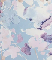 Calvin Klein V-Neck Floral Print Scuba Sheath Dress