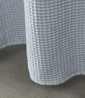 Calvin Klein Waffle Solid Textured Shower Curtain