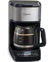 Capresso 5-Cup Mini Drip Black and Silver Coffee Maker