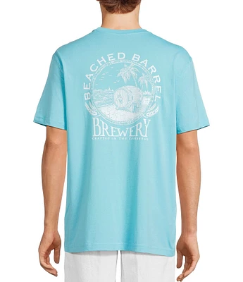 Caribbean Beach Barrel Short Sleeve Graphic T-Shirt