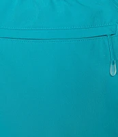 Caribbean Coastal Cargo 8#double; Inseam Solid Swim Trunks