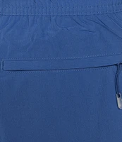 Caribbean Coastal Cargo 8#double; Inseam Solid Swim Trunks