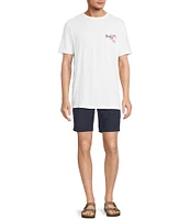 Caribbean Crustacean Flag Short Sleeve Graphic T-Shirt