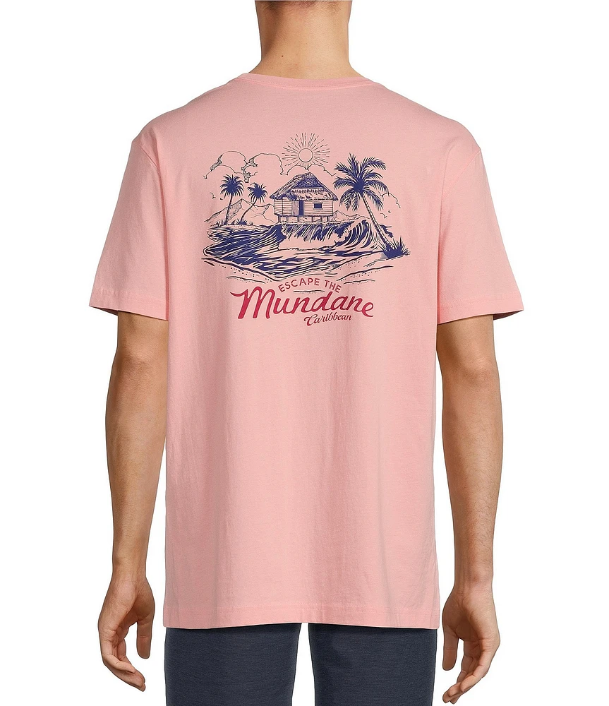 Caribbean Escape Short Sleeve Graphic T-Shirt