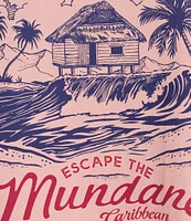 Caribbean Escape Short Sleeve Graphic T-Shirt