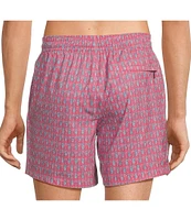 Caribbean Mini Palm Pineapple 6#double; Swim Trunk