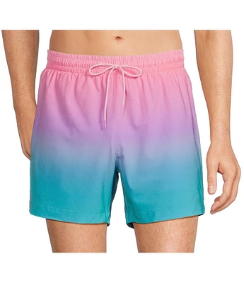 Caribbean Ombre 6#double; Inseam Swim Trunks