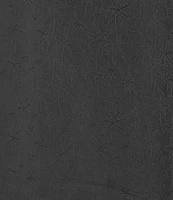 Caribbean Palm Paradise Jacquard Solid Short Sleeve Woven Shirt