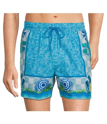 Caribbean Poolside Resort 5#double; Cabana Swim Trunk