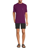Caribbean Solid Short Sleeve Slub T-Shirt