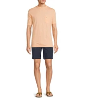 Caribbean Solid Short Sleeve Slub T-Shirt