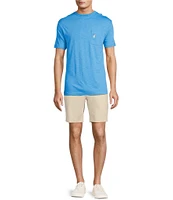 Caribbean Solid Short Sleeve Slub T-Shirt