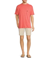 Caribbean Solid Short Sleeve Slub T-Shirt
