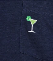 Caribbean Solid Short Sleeve Slub T-Shirt