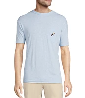 Caribbean Solid Short Sleeve Slub T-Shirt