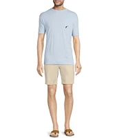 Caribbean Solid Short Sleeve Slub T-Shirt