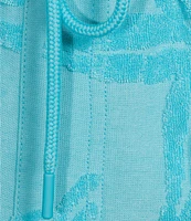 Caribbean Starfish Terry 7#double; Inseam Knit Shorts