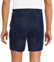 Caribbean Starfish Terry 7#double; Inseam Knit Shorts