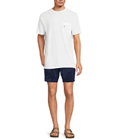 Caribbean Starfish Terry 7#double; Inseam Knit Shorts