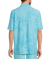 Caribbean Starfish Terry Short Sleeve Knit Shirt
