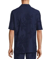 Caribbean Starfish Terry Short Sleeve Knit Shirt