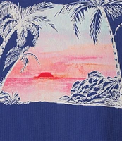 Caribbean Suns Set Short Sleeve Graphic T-Shirt