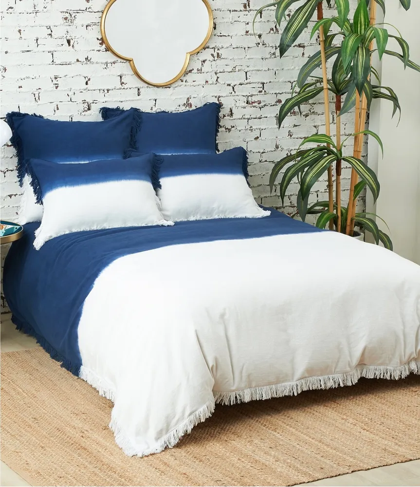 carol & frank Aster Ombre Dip Dye Duvet Cover