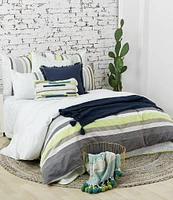 carol & frank Jones Yarn-Dyed Striped Duvet Cover