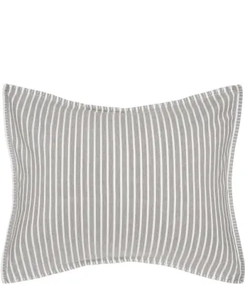 carol & frank Lucas Boulder Classic Shirting Stripe Standard Pillow Sham